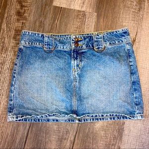 Vintage l.e.i. Jean Skirt